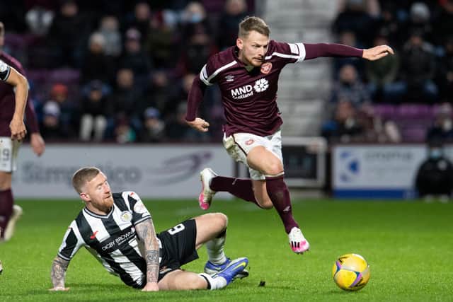Stephen Kingsley has been one of Hearts' best players this campaign. (Photo by Ross Parker / SNS Group)