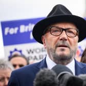 Former MP George Galloway. Picture: Leon Neal/Getty Images