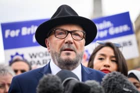Former MP George Galloway. Picture: Leon Neal/Getty Images