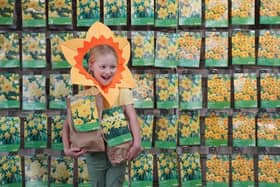 Ada Harper (6) at Dobbies Garden Centres