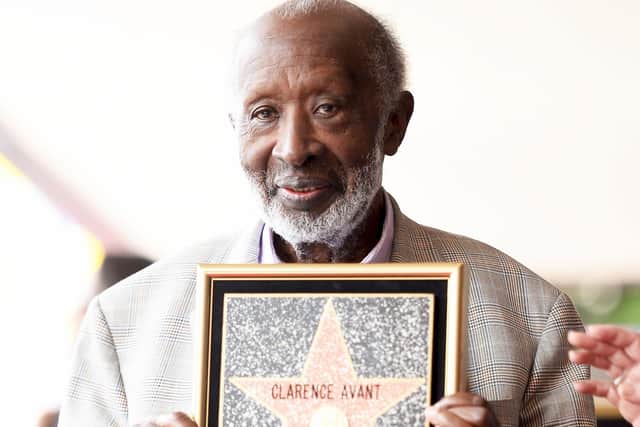 Clarence Avant attends a ceremony honouring him with a star on the Hollywood Walk of Fame in 2016.  (Picture: Matt Winkelmeyer/Getty Images)