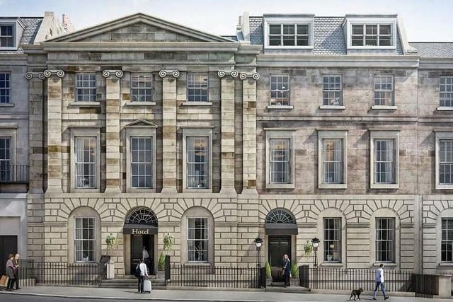 Planners have approved this project to refurbish the B-listed former townhouses dating back to 1809 and turn them into a 67 room hotel with restaurant and bar.