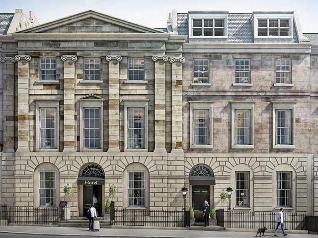 Planners have approved this project to refurbish the B-listed former townhouses dating back to 1809 and turn them into a 67 room hotel with restaurant and bar.