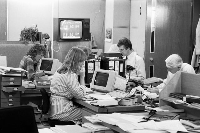 Edinburgh stockbrokers Bell, Lawrie Ltd prepared for 'Big Bang' when the world's stock market was computerised in October 1986.