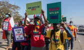 The Malawi Pride march.