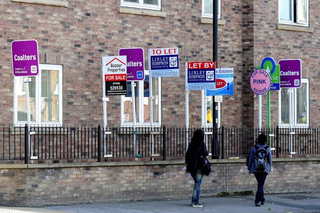 The demand for social and private rented housing far outstrips supply, according to a damning new report. Image: Press Association.