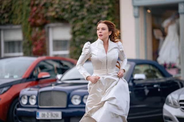 Lindsay Lohan in Irish Wish. PIc: Tourism Ireland/PA.