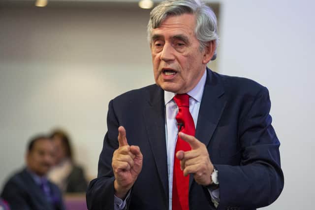 Former Prime Minister Gordon Brown has outlined a coherent argument for an alternative constitutional future to independence or the status quo (Picture: Duncan McGlynn/Getty Images)