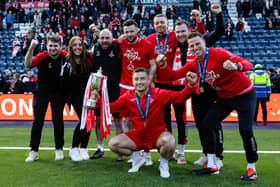 Airdrieonians won the SPFL Trust Trophy last season.