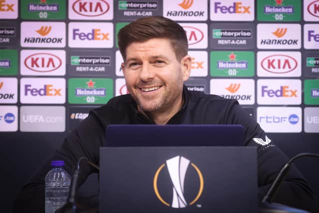 Steven Gerrard made three changes to his team.