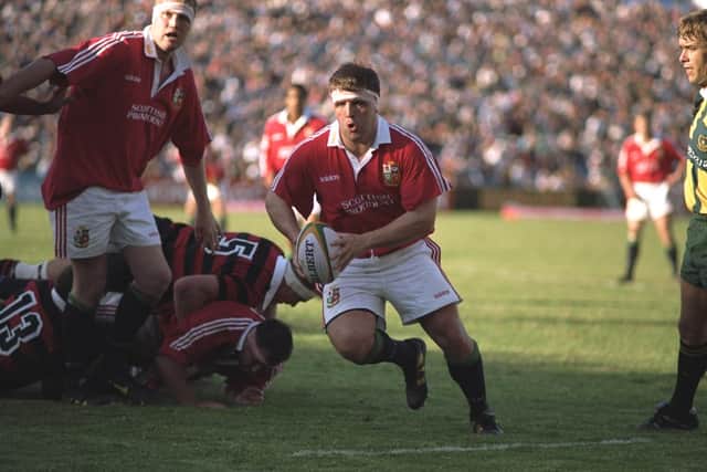 Tom Smith in action for the British & Irish Lions during the victorious tour of South Africa in 1997. Picture: David Rogers /Allsport