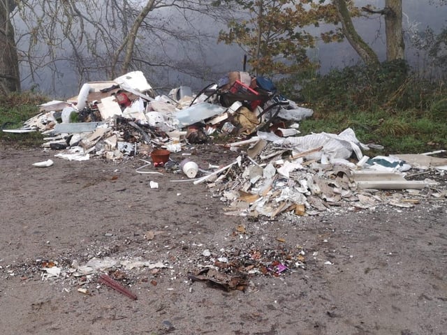 An incident ast year saw a large amount of waste including plaster, plastic, flooring and furniture was dumped on Dunglass island, part of Brahan Estate, near Conon Bridge in the Highlands. Crops are grown on the island, which is also a popular spot for anglers and walkers. After reporting the crime, the landowner was put under pressure to clear up the mess urgently, which they did.
A further incident occurred on the estate last month, when a commercial refrigerator was dumped at the side of the private road within the grounds – again the owners were responsible for the clear-up.