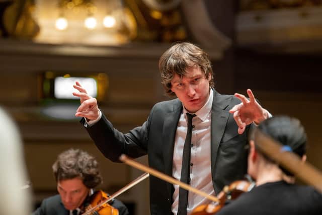 Scottish Chamber Orchestra Principal Conductor Maxim Emelyanychev PIC: Christopher Bowen