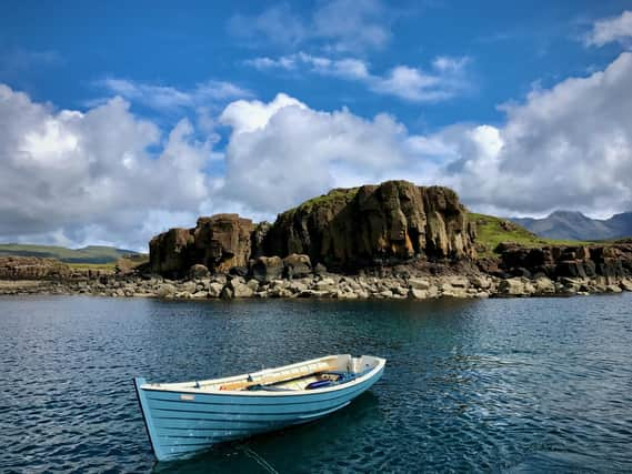 The Viking shipyard at Loch na h-Airde on Skye’s Rubh an Duna.