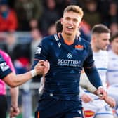 Charlie Savala, right, will partner Ben Vellacott at half-back against Glasgow Warriors. Both men scored tries in the Heineken Champions Cup win over Castres Olympique last week. (Photo by Ross Parker / SNS Group)