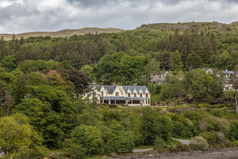 Set in 15 acres of private grounds on the island of Skye, the Cuillin Hills Hotel boasts spectacular views over Portree Bay to the Cuillin Mountain range, an award-winning restaurant and a wide range of whiskies behind the bar.