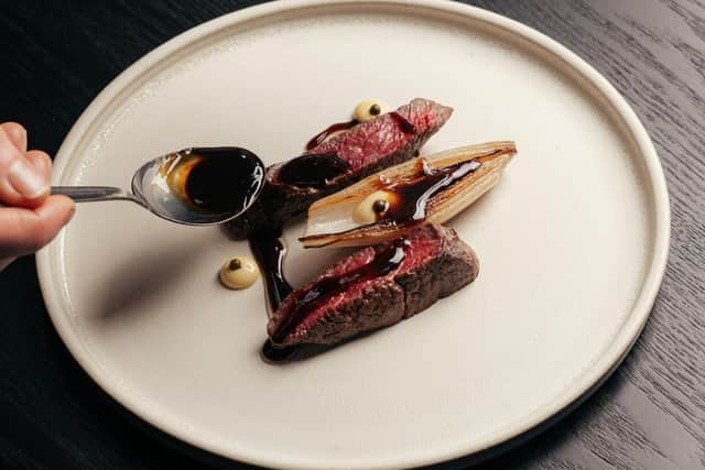 The sirloin, peppercorns and tallow dish at Cardinal Pic: Stephen Lister