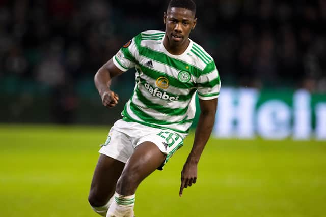Celtic defender Osaze Urhoghide is attracting interest in the January transfer window. (Photo by Alan Harvey / SNS Group)