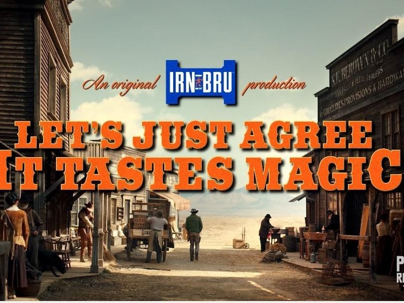 Now Irn Bru has been behind some controversial adverts, including one with a picture of a cow and a quote that reads: “when I’m a burger I want to be washed down with Irn Bru”. This ad attracted a record amount of complaints at the time.