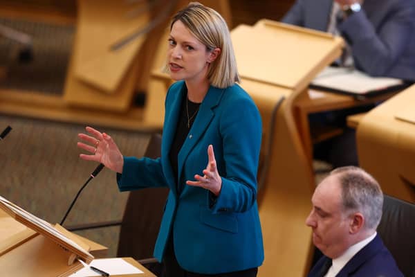 Education Secretary Jenny Gilruth has come under fire from the teaching unions (Picture: Jeff J Mitchell/Getty Images)