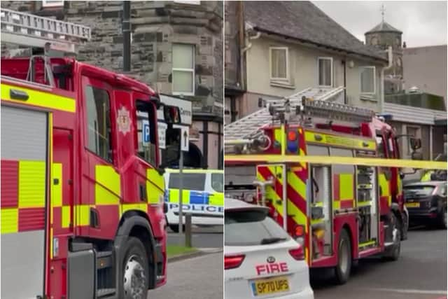 Burntisland incident: Fire service and police called to ongoing incident in Fife