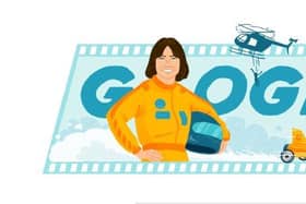 Today's Google Doodle honours Kitty O'Neill