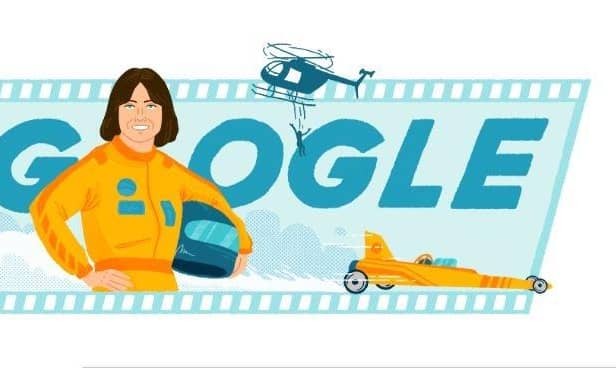 Today's Google Doodle honours Kitty O'Neill
