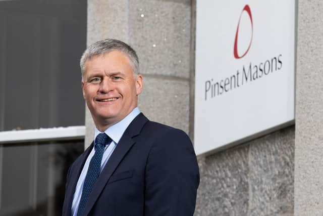 Mr McLeod, who has served in a commercial management role with BP, is described as a 'great asset' to Pinsent Masons. Picture: contributed.