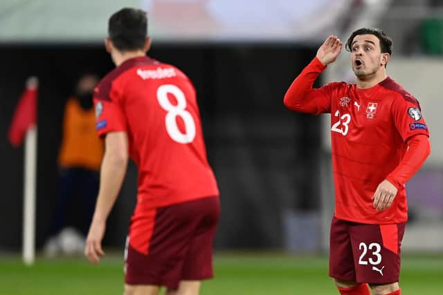 Xerdan Shaqiri is still Switzerland's main man in attack.