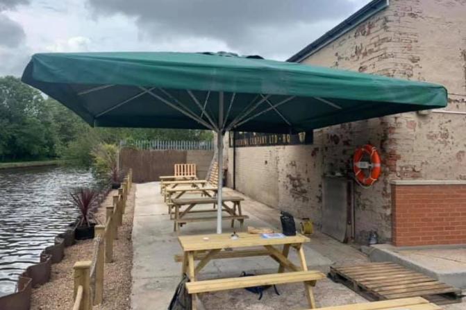 Gorilla Brewery, Mexborough, Canalside Industrial Estate, Cliff Street. Tables can to be booked, with a deposit, by emailing gorillatablebookings@gmail.com.
A few benches available for walk-ins