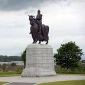 The statue of Robert the Bruce near Bannockburn. Picture: John Devlin