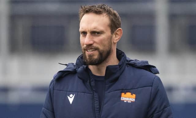 Mike Blair has no concerns over Edinburgh's Champions Cup match against Castres potentially being switched to BT Murrayfield due to the cold weather. (Photo by Ross MacDonald / SNS Group)