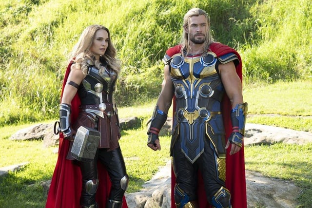 The hotly anticipated Marvel Universe film Thor: Love and Thunder was one of the most searched films.