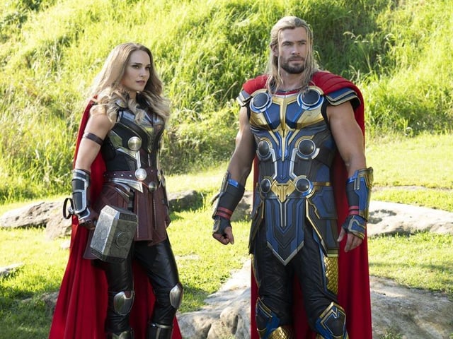 The hotly anticipated Marvel Universe film Thor: Love and Thunder was one of the most searched films.