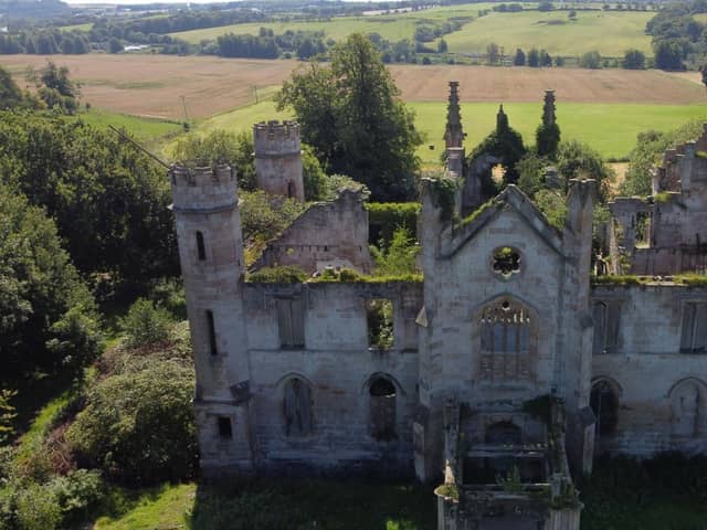 Cambusnethan Priory, near Wishaw,  is in a critical condition. PIC: Kevin Rooney.