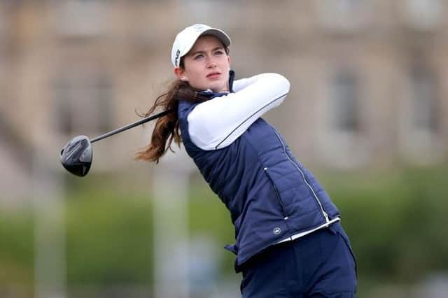 Grace Crawford, pictured playing in last year's Alfred Dunhill Links Championship at St Andrews, is in Scotland's side for the European Ladies' Team Championship in Wales. Picture: Richard Heathcote/Getty Images.