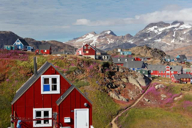 Tasiilaq on Ammassalik Island, East Greenland. Pic: PA Photo/Alamy.