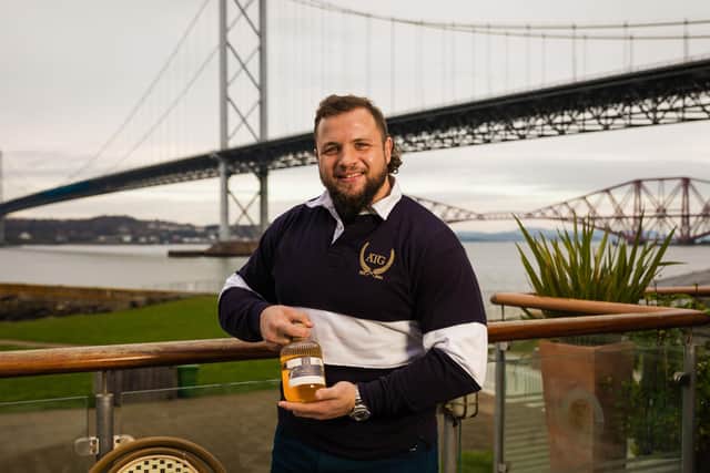 Buzzworks has announced a new venture with Against The Grain, founded by Scots rugby sensations Pierre Schoeman (pictured) and Duhan van Der Merwe