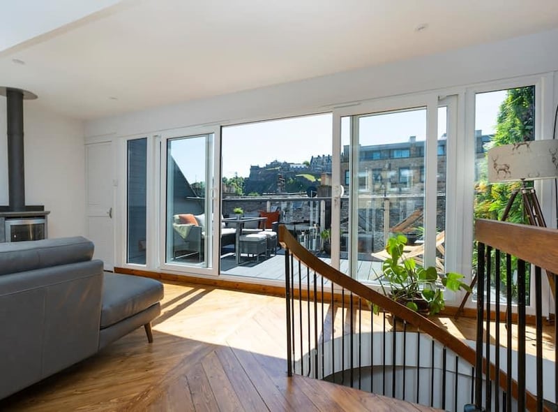 This stunning central Edinburgh apartment is one of the city's most unique properties with unrivalled views of Edinburgh Castle with its own private south-facing terrace. Located in the heart of the city on Rose Street, plenty of the city’s best restaurants, cafes and bars are right on the doorstep making it a fantastic location for wining and dining your valentine this month. The price for two nights for two is £532.