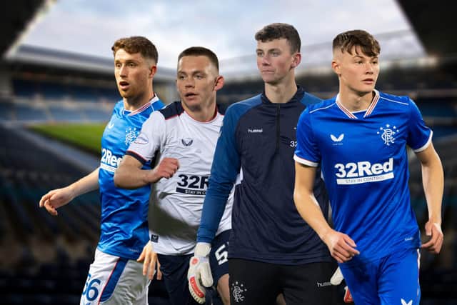 Jamie Barjonas, Ciaran Dickson, Brian Kinnear, and Nathan Patterson have all been included in Rangers' matchday squad to face Lech Poznan