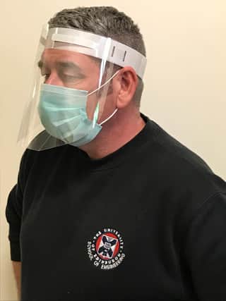 Edinburgh University makes vital face shields in just 70 seconds
