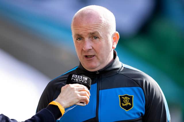 Livingston manager David Martindale.