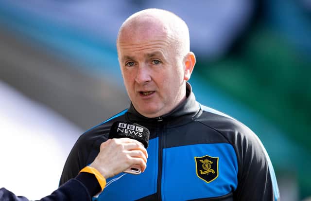 Livingston manager David Martindale.