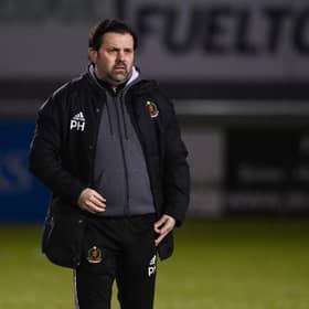 Cove Rangers manager Paul Hartley saw his side maintain their place at the top of League One head of a crunch game with Airdrie next weekend.  (Photo by Paul Devlin / SNS Group)