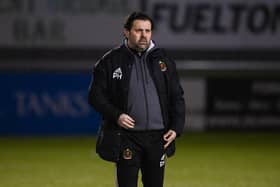 Cove Rangers manager Paul Hartley saw his side maintain their place at the top of League One head of a crunch game with Airdrie next weekend.  (Photo by Paul Devlin / SNS Group)