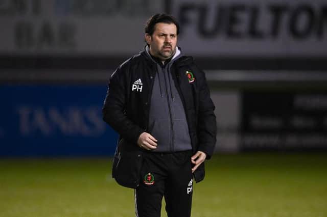Cove Rangers manager Paul Hartley saw his side maintain their place at the top of League One head of a crunch game with Airdrie next weekend. (Photo by Paul Devlin / SNS Group)