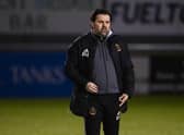 Cove Rangers manager Paul Hartley saw his side maintain their place at the top of League One head of a crunch game with Airdrie next weekend.  (Photo by Paul Devlin / SNS Group)