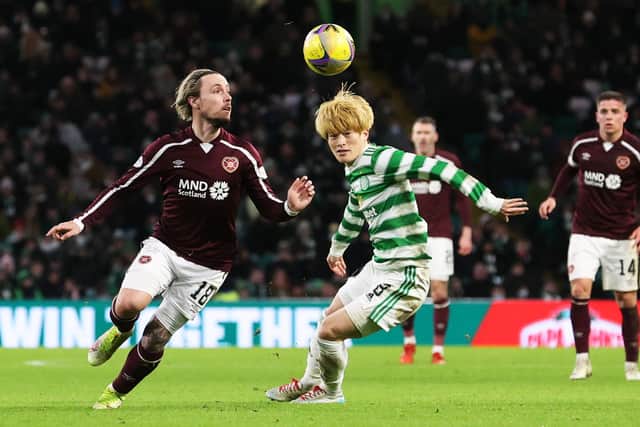 McKay in action against Celtic. (Photo by Alan Harvey / SNS Group)