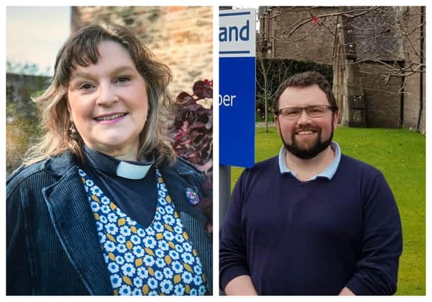 Mrs Rennick of Larbert West Parish Church in Forth Valley and  Rev Dan Harper of Bridge of Allan Parish Church in Stirlingshire have spoken of their terrifying experiences after being struck down with coronavirus. PIC: Tara Grey Photography/Church of Scotland