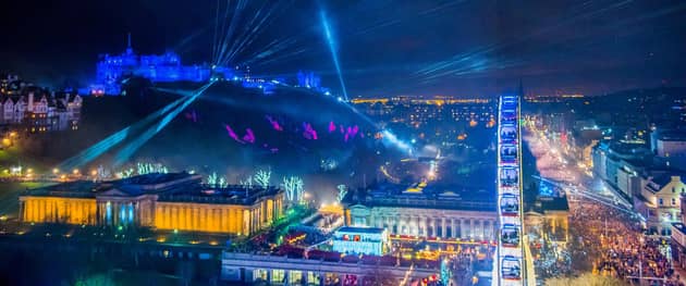 Edinburgh has been staging a Hogmanay festival since 1993. Picture: Chris Watt